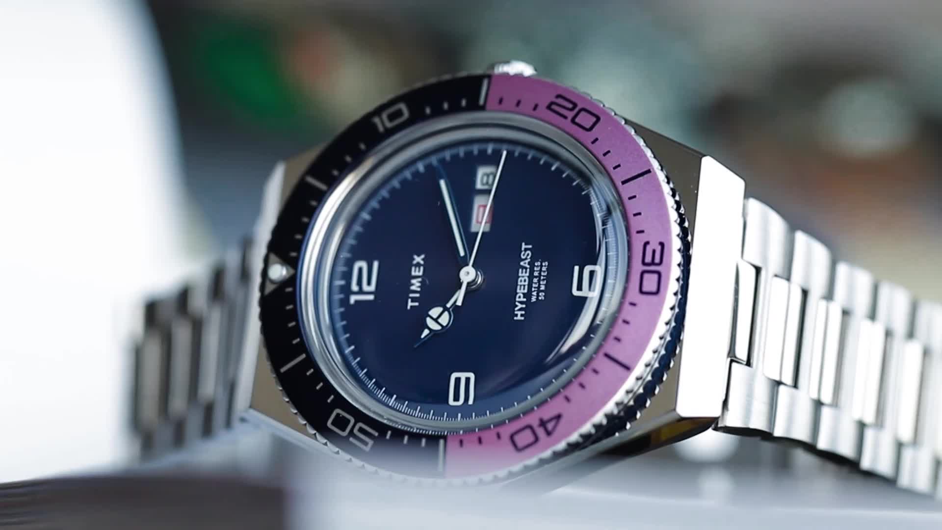 HYPEBEAST x Timex M79 Fuchsia Automatic Watch | Hypebeast